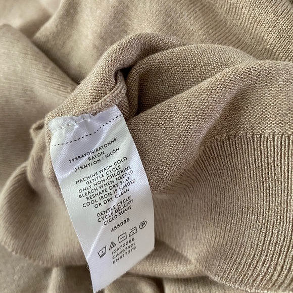 AT | Soft Taupe Turtleneck - Picture 4 of 4